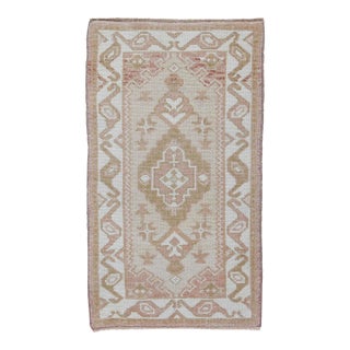 Vintage Turkish Yastik Rug - 1'9" X 3' For Sale