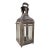 19th Century Rare Antique Early 19th Century French #1 Steel Glass Candle Holder Lantern For Sale