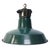 Vintage Industrial French Enamel Cast Iron Pendant Light by Sammode For Sale - Image 6 of 6