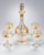 DESCRIPTION A charming vintage cordial service with a distinctly romantic character, featuring a graceful glass decanter...