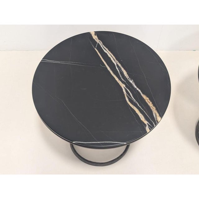 Stone Ilda Side Tables from Poliform, Set of 2 For Sale - Image 7 of 13