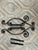 2000 - 2009 Custom Hand-Forged Wrought Iron Door Pulls For Sale - Image 5 of 10
