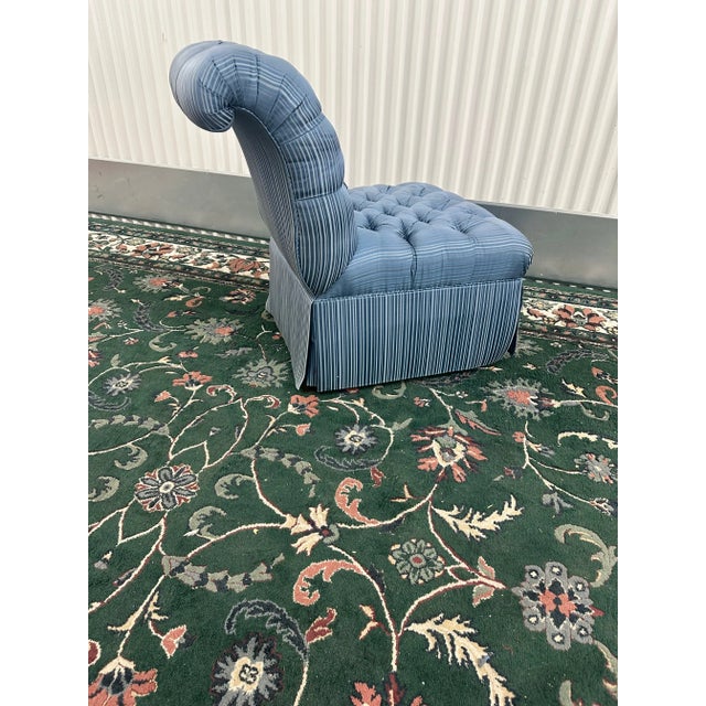 Indulge in luxurious comfort with our Blue Baker Parlor Chair. Designed for relaxation, this chair features plush...