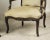 A Pair of French Provencial Louis XV-Style Fauteuils Pale White Hide Leather For Sale - Image 4 of 12