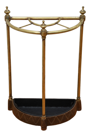 Antique Victorian Umbrella Stand in Brass, 1870