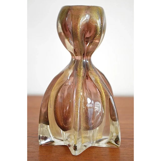 Mid-Century Modern Mid-Century Murano Candlestick from Barovier & Toso, 1950s For Sale - Image 3 of 11