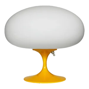 Stemlite Table Lamp by Designline in Lt. Yellow/Lemon, Mid-Century Retro Style