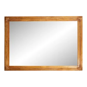 19th Century French Mirror in Painted Gilt Picture Frame