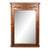Antique Carved Ornamental Wall Mirror For Sale