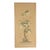 Flowering Tree Watercolor on Silk Panel Painting - A For Sale