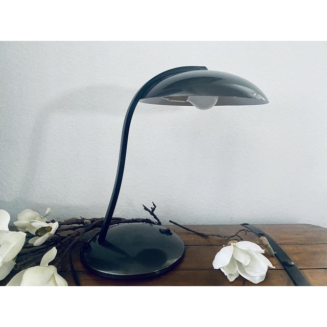 Vintage Desk Table Lamp from Alaska in the style of Nuova Veneta Lumi / Minimalist, 1970s, in Good conditions. Designed...