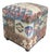 Vintage Kilim Upholstered Pouf / Ottoman With Sturdy Interior Wooden Frame - Southwestern, Boho, Ski Lodge, & Ralph Lauren Decors - See Photos! For Sale