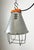 Industrial Grey Pendant Lamp in Aluminium Cage, 1970s For Sale - Image 9 of 16