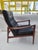 Mid-Century Modern Orenas Teak Leather Lounge Chair Ib Kofod Larsen For Sale - Image 3 of 17