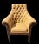 19th Century Antique Carved Mahogany Regency Library Chair For Sale - Image 9 of 9