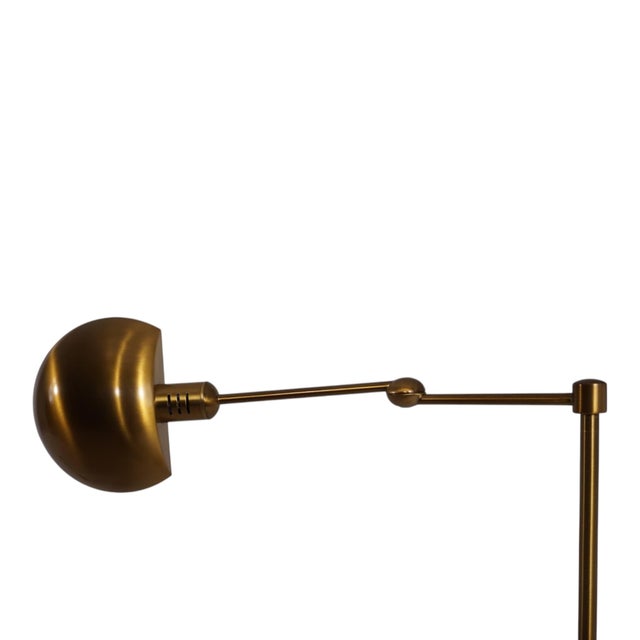 Brass-Colored Dimmable and Height-Adjustable Holtkötter 6352/1-3 Table Lamp, 1960 For Sale - Image 13 of 18
