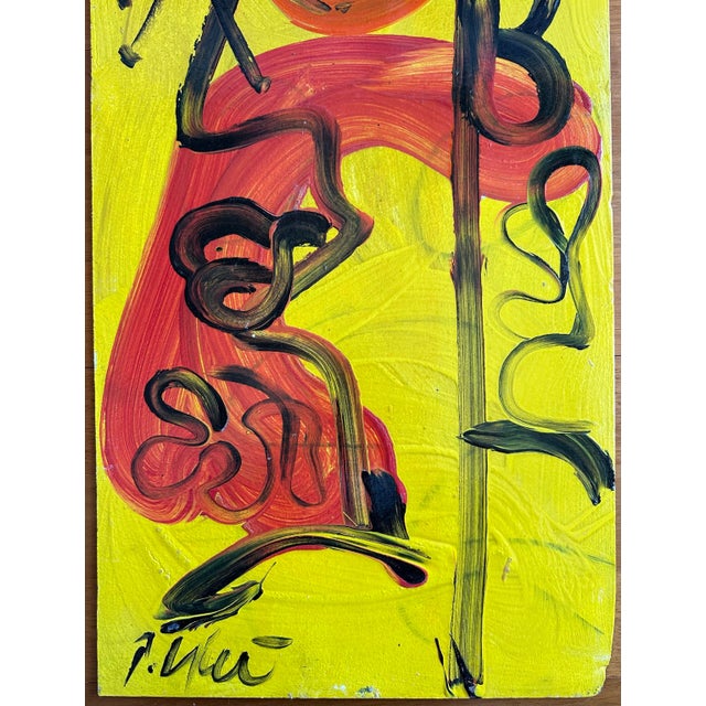 Peter Keil Original Peter Keil Painting, Abstract Portrait - Junge Wilde Collection For Sale - Image 4 of 12