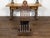 Early 20th Century Moroccan Moorish Style 1900s Side Chair with Richly Carved Décor and Star Inlay For Sale - Image 5 of 12