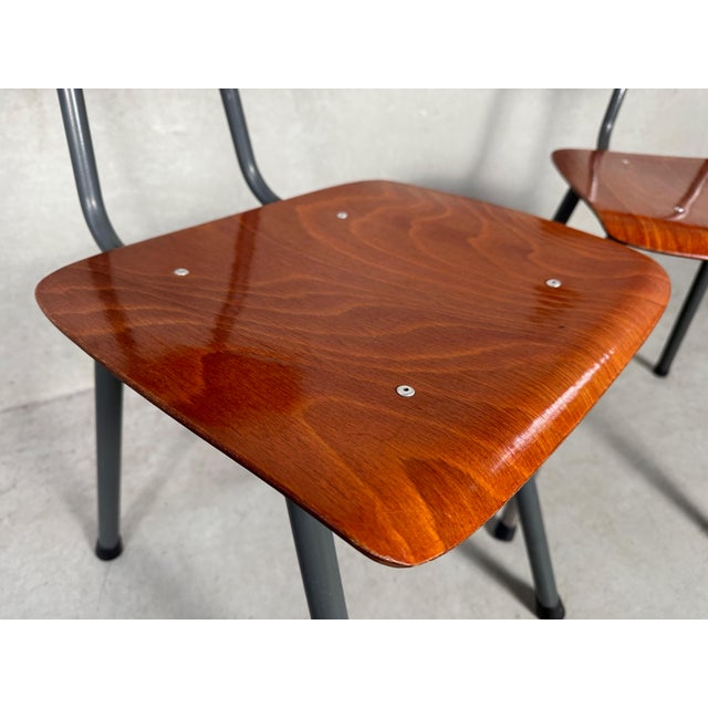 Wood Vintage Pagholz Chairs, Set of 9 For Sale - Image 7 of 17