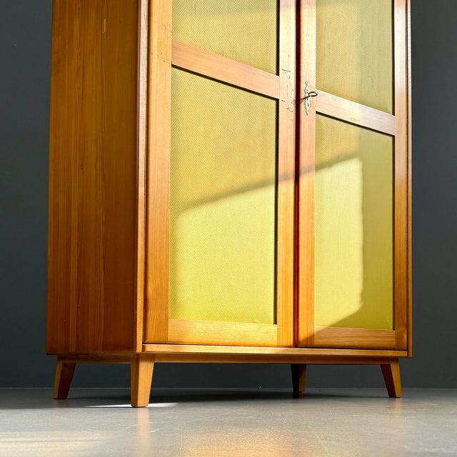 Vintage Wardrobe in Fir, 1950s For Sale - Image 6 of 10