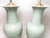Pair of Chinese Porcelain Celadon Vase Lamps For Sale - Image 14 of 17