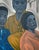 Contemporary "Threesome of Truth", Oil on Canvas Painting by Olayinka Salami For Sale - Image 3 of 5