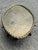 Mid-Century Modern 1930s Moroccan Style Oval Brass Tray Table With Spider Leg Base For Sale - Image 3 of 5