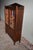 Brown Antique Art Deco Wooden Fruit Tree Display Cabinet For Sale - Image 8 of 11