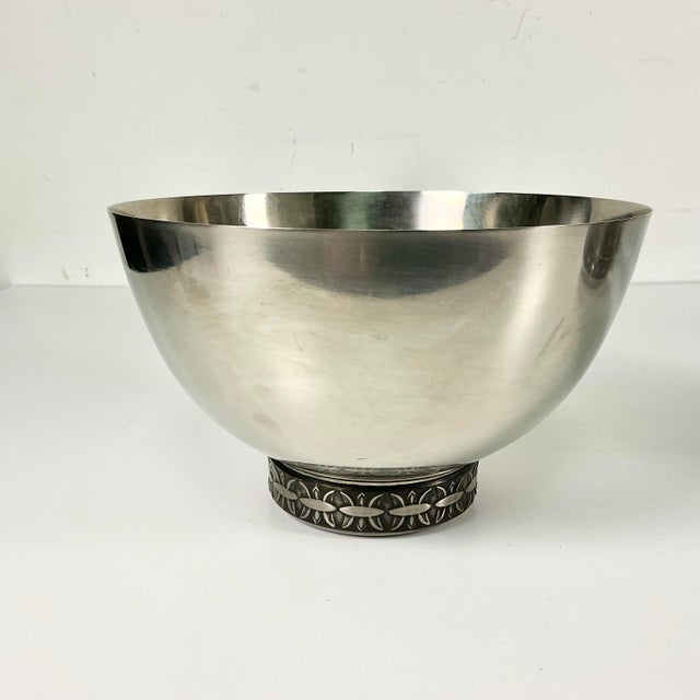 1970s Mid-Century Danish Modern Gustavia Boho Chic Swedish Salad Bowls Set - 7 Pieces For Sale - Image 9 of 18