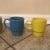 Mid 20th Century Mid-Century Modern Rainbow Stacking Mugs Made in Japan - Set of 5 For Sale - Image 5 of 8