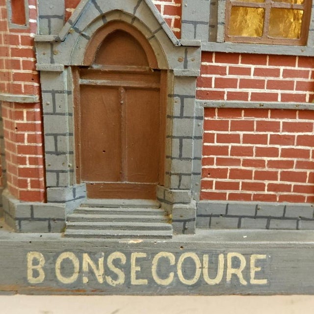 Basilica of Bonsecours Scale Model, 1940s For Sale - Image 12 of 13
