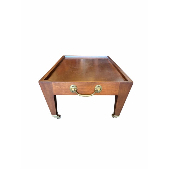 Traditional Natural Wood Paris Tray Table For Sale - Image 3 of 6