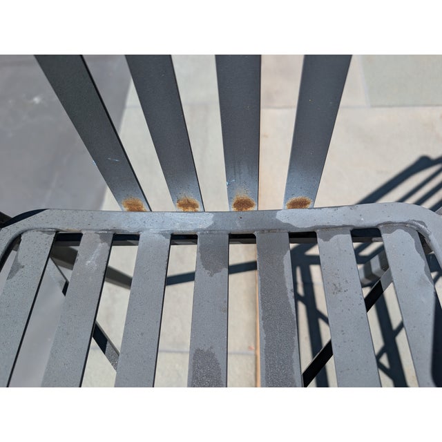 Italian Handmade Sicilian Lava Stone Table & 4 Chairs For Sale - Image 3 of 8