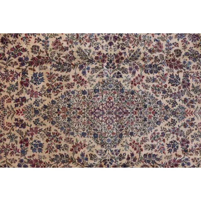 Persian 1940's Persian Lavar Kerman Palace Rug, 12' X 21' For Sale - Image 3 of 11
