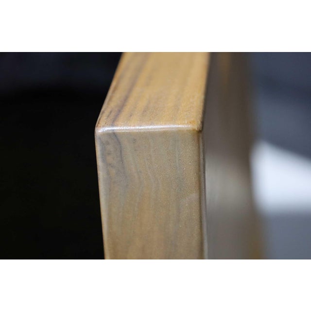 Black Flexform "Betty" Chair With Soild Wood Frame and Hair on Hide Cushions For Sale - Image 8 of 11