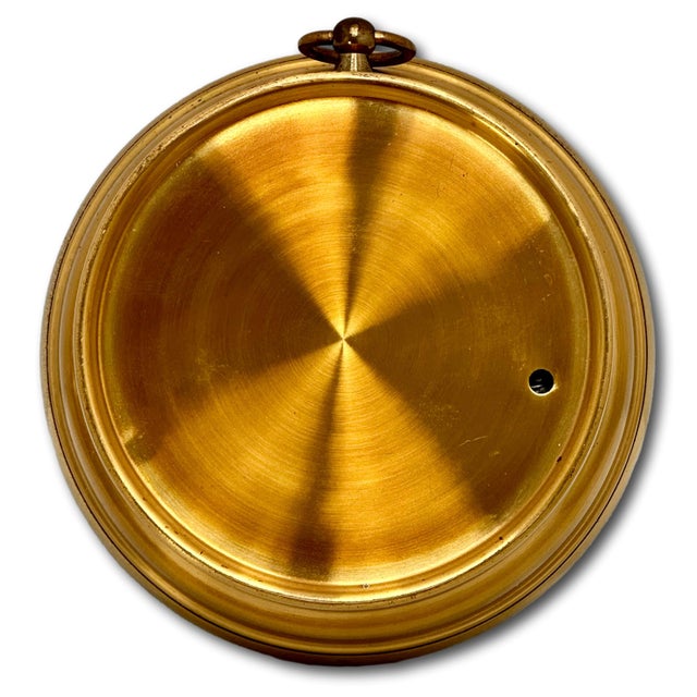 Good Quality Antique Brass Ships Weather Barometer by Taylor Rochester New York - Circa Early 20th Century For Sale - Image 12 of 17