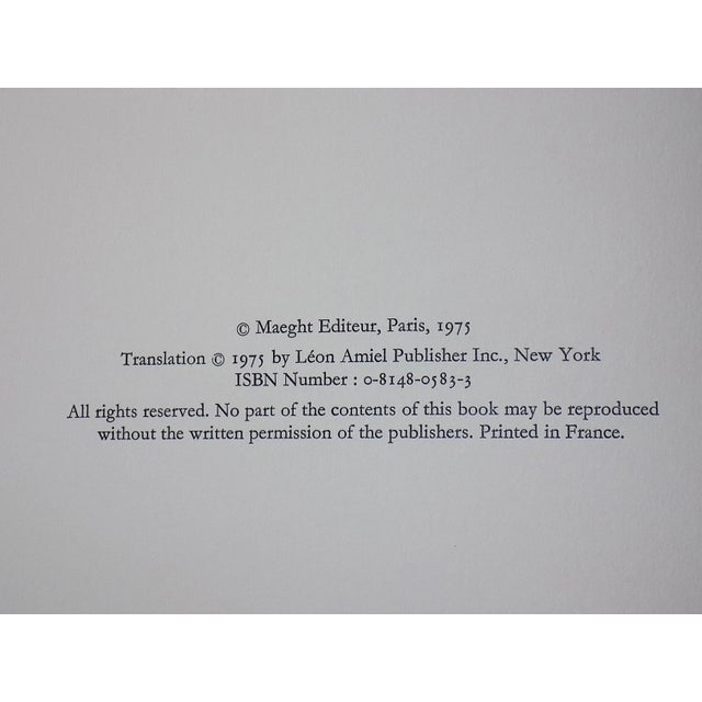 Vintage Ltd. Ed. Mid 20th C. Original Design Abstract Joan Miro Lithograph For Sale In Cincinnati - Image 6 of 8