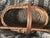 Brown Vintage Early 20th Century Rustic Old American Wicker and Willow Fishing Creel For Sale - Image 8 of 12