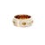Diamond Platinum & 18k Gold Pave Band, Size 6 For Sale - Image 4 of 5