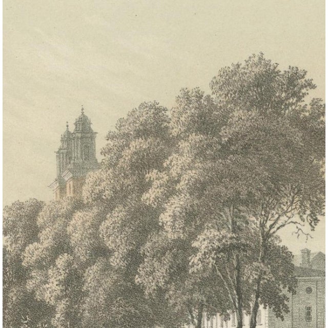 A. Nay, Uppsala Odinslund Park View, Tinted Lithograph, 1877 For Sale - Image 9 of 12