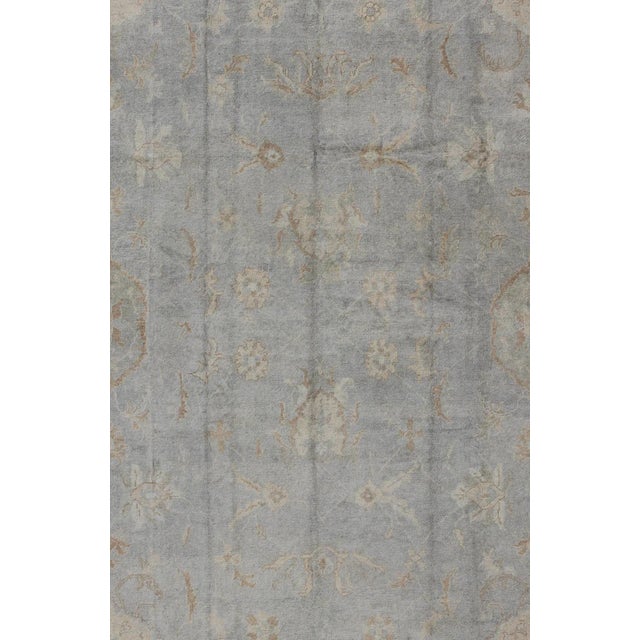 Large Turkish Oushak Rug by Keivan Woven Arts 10'10 X 15'5 For Sale - Image 4 of 10