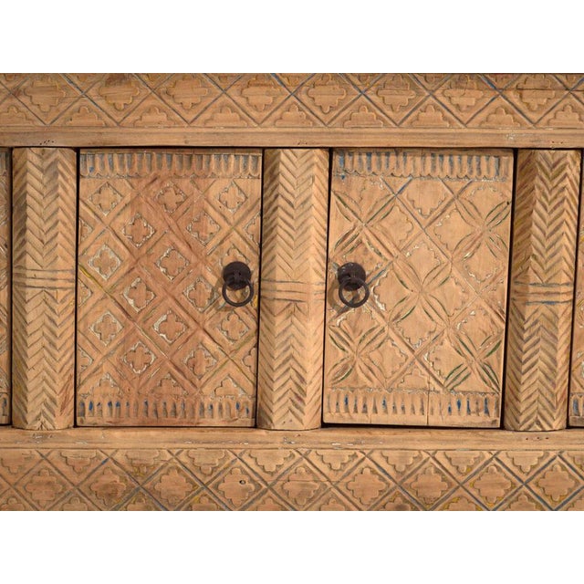 Antique Carved Pine Sideboard For Sale - Image 12 of 16