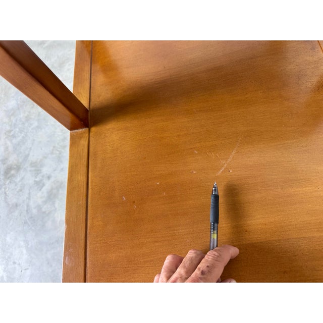 Mid-Century Edward Wormley for Dunbar Step End Table / Nightstand For Sale - Image 11 of 12