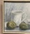 Mid-Century Modern Main Klarmo‑kärred, Jug, Bowl and Fruits, 1961, Oil Painting on Canvas, Framed For Sale - Image 3 of 18