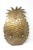 Gold Vintage Gold Lacquered Steel Pineapple Tray For Sale - Image 8 of 12