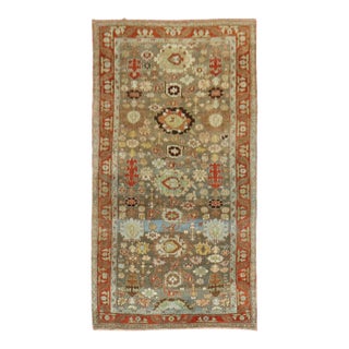 Antique Persian Bidjar Rug - 4'3" x 8'5" For Sale