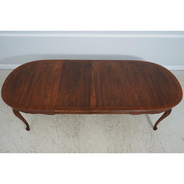 French Louis XV Style Walnut Dining Room Table For Sale - Image 11 of 18