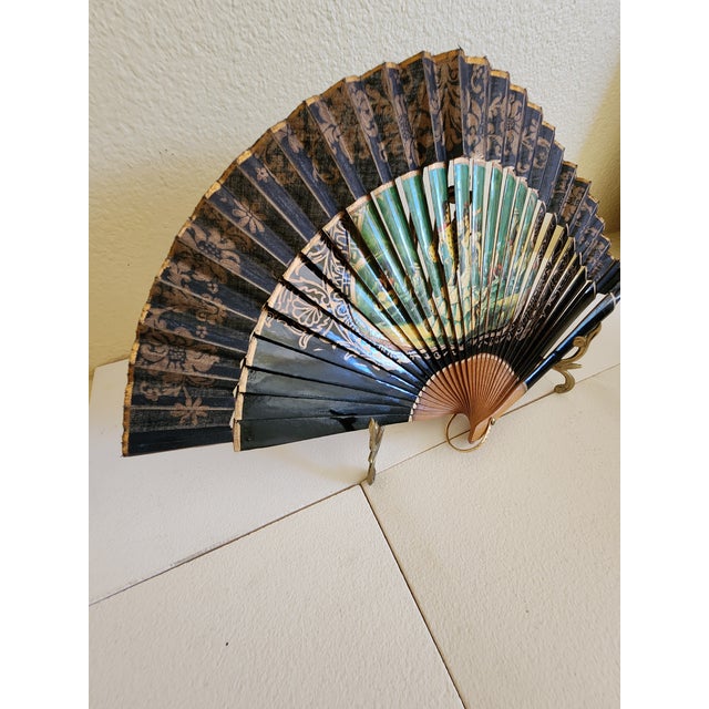 A detailed quality made hand fan for all the Senoritas. It was made in the Mid 20th Century and ready to be used or...