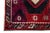 1960s Vintage Azeri Handmade Burgundy Wool Runner With Tribal Pattern For Sale - Image 4 of 8