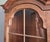 Georgian/Queen Anne Secretary desk hutch-bookcase. Beautiful burled walnut wood with glazed double doors, shaped muntins,...